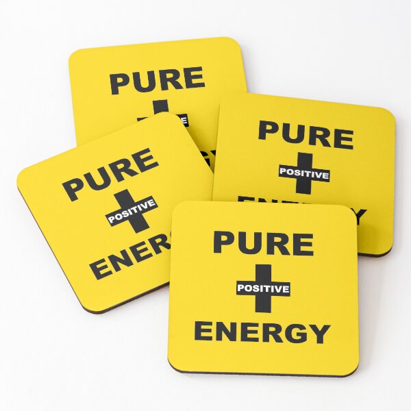 Item preview, Pure Positive Energy (Yellow) designed and sold by 4wordsmovement.