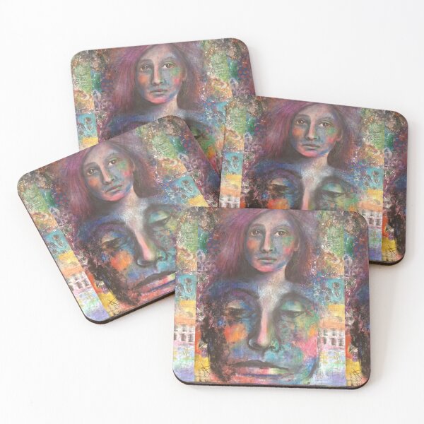 Item preview, Remembering, youth, memories, young and old painting designed and sold by dianecita.