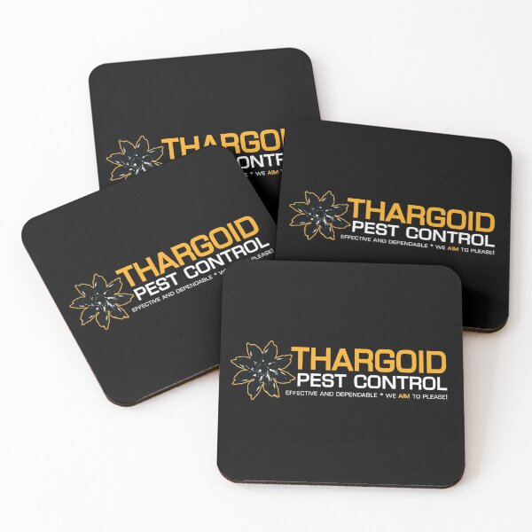 Item preview, THARGOID PEST CONTROL YELLOW designed and sold by Madjack Tees Kiwi SuperStore.