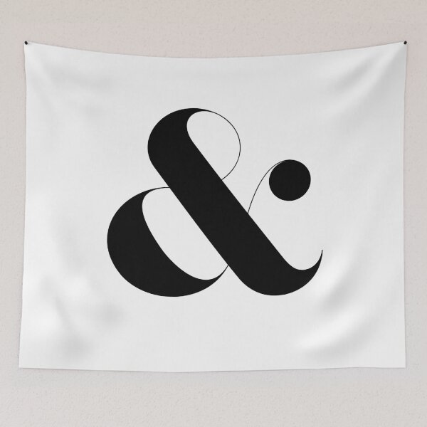 Item preview, Minimalist Ampersand designed and sold by northshire.