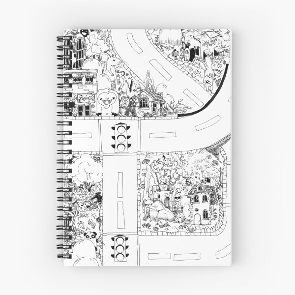 Item preview, Doodle Map B designed and sold by WyldTrees.