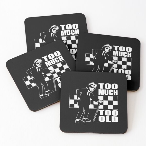 Item preview, Too Much Too Old- Old Ska Skank Fanboy designed and sold by Ice-Tees.