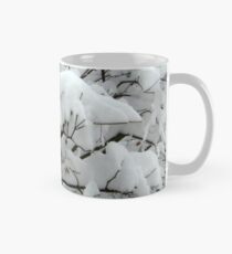 Tiny Branches Covered In Snow Mug