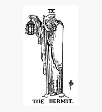 The Hermit Tarot Card Photographic Print