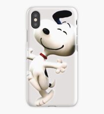 Snoopy, peanut, happy dog, iPhone Case
