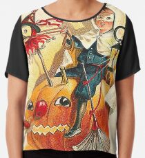 HALLOWEEN JOYS Chiffon Top