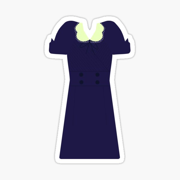 1940s Day Dress Sticker