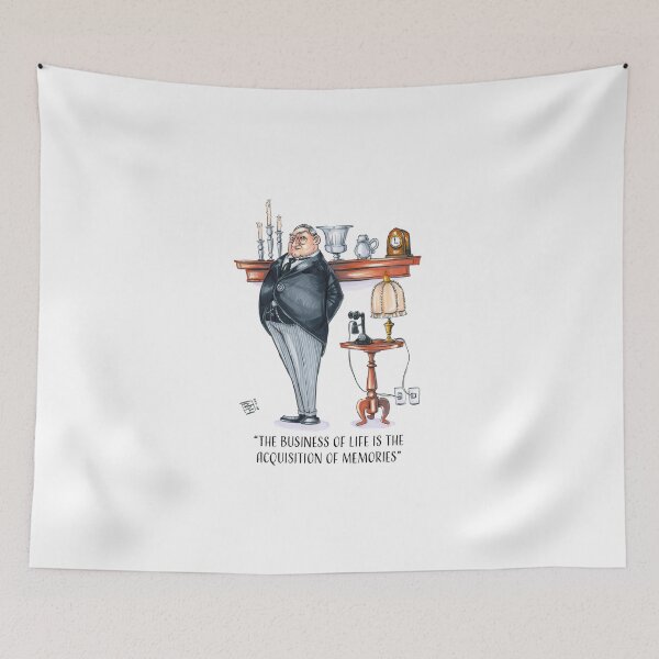 Item preview, The Business of Life Quote - Carson designed and sold by Billi French Illustrations.