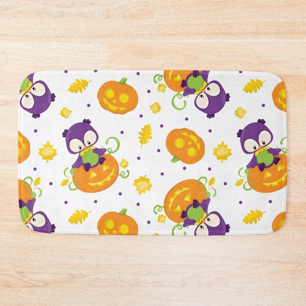 Item preview, Happy Halloween owl pattern designed and sold by wolfgangrainer.