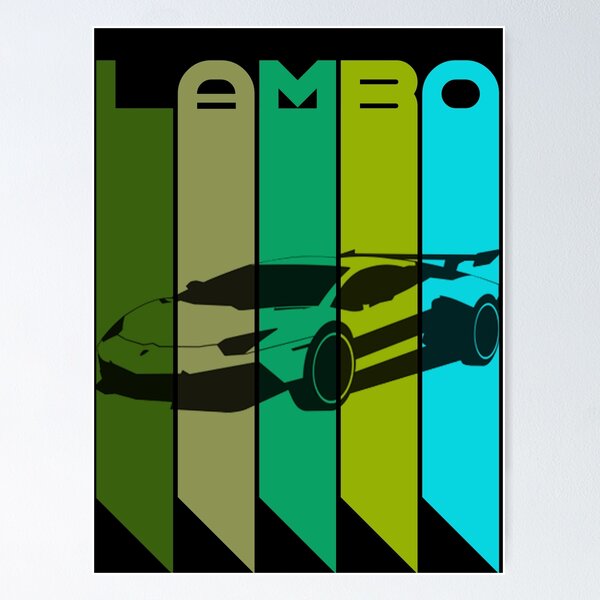 Item preview, I Love My Lamborghini  designed and sold by CarMad.