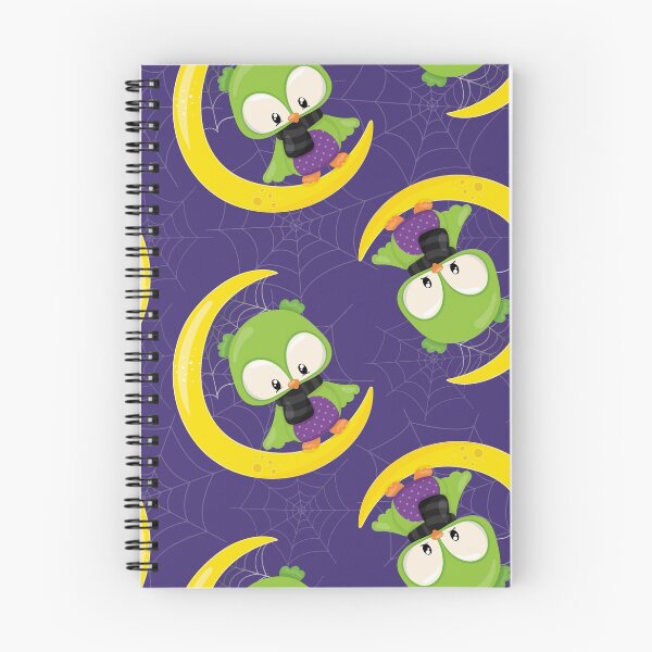 Item preview, Happy Halloween owl pattern designed and sold by wolfgangrainer.