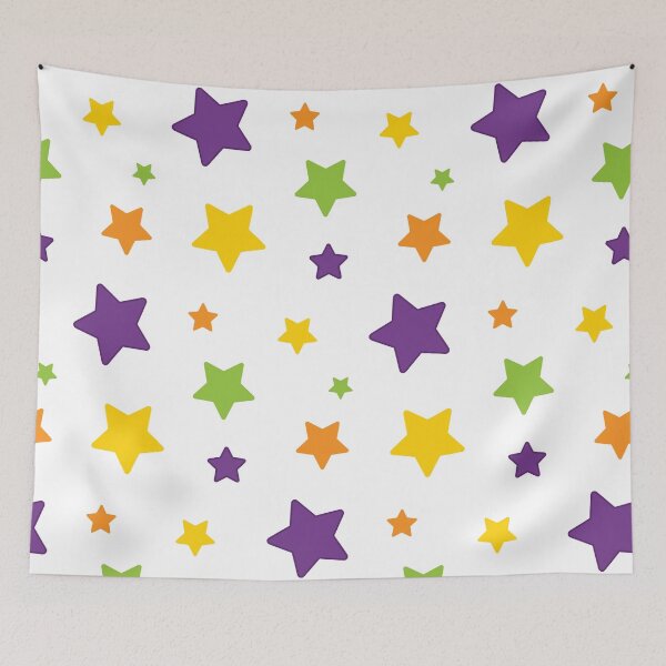 Item preview, Happy Halloween star pattern designed and sold by wolfgangrainer.