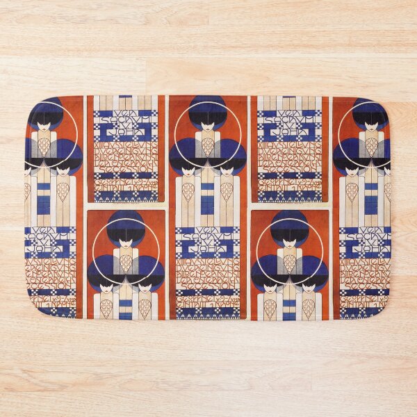 Item preview, Art Nouveau Vintage Poster by Koloman Moser designed and sold by ArtExpression.
