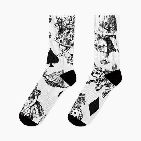 Item preview, Alice's Adventures in Wonderland White Rabbit Mad Hatter designed and sold by antiqueart.