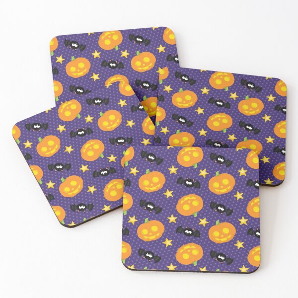 Item preview, Happy Halloween bat pattern designed and sold by wolfgangrainer.