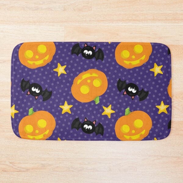 Item preview, Happy Halloween bat pattern designed and sold by wolfgangrainer.