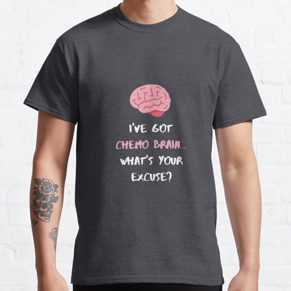 Vista previa del artículo con la obra «Chemo Brain», diseñado y vendido por Georgiewombat.