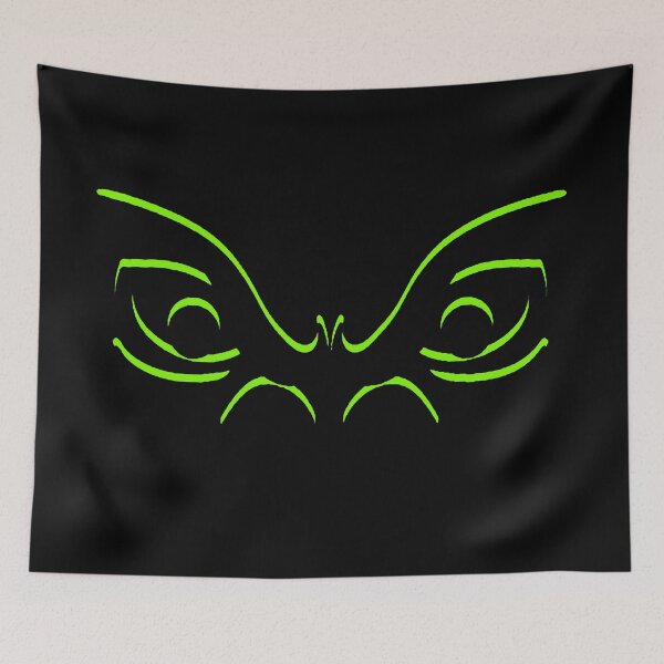 Item preview, Bushido Eyes Black Green designed and sold by CharlieCreator.