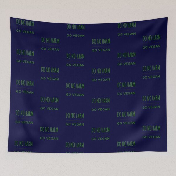 Item preview, Do No Harm - Go Vegan designed and sold by GreenSlate.