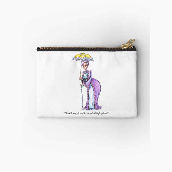Item preview, Cold on the Moral High Ground Quote - Dowager designed and sold by Billi French Illustrations.