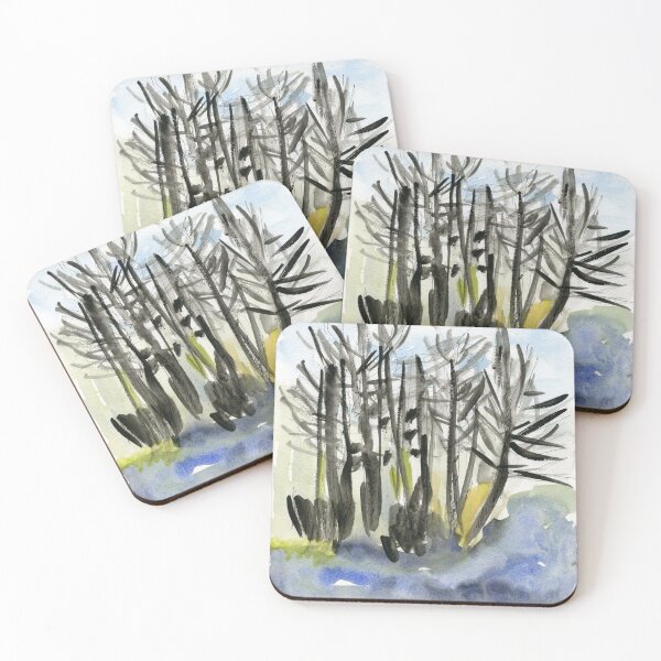 Item preview, Trees at the lake designed and sold by Gabriele Maurus.