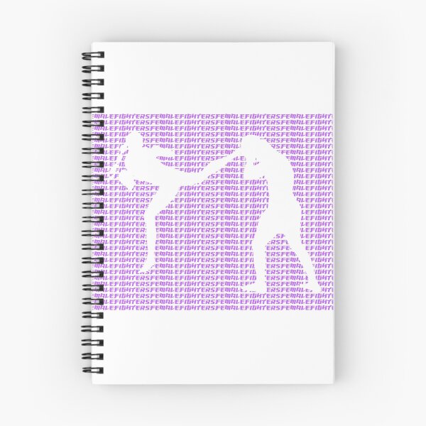 Item preview, Female Fighter Kickboxer Jumping Back Kick Purple  designed and sold by yin888.