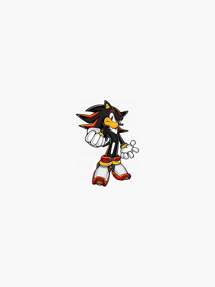 SONIC ADVENTURE 2 (SHADOW) Sticker for Sale by etherealmold