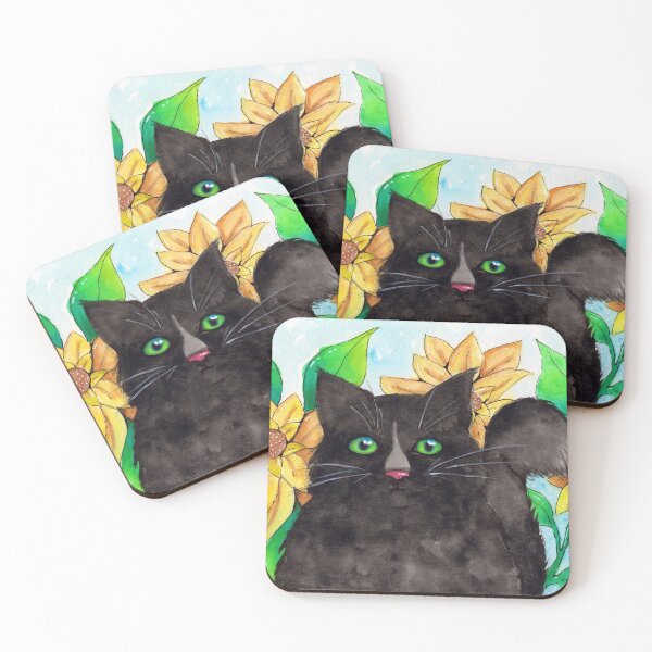 Item preview, Sunflower Cat designed and sold by Daniela Mejia.