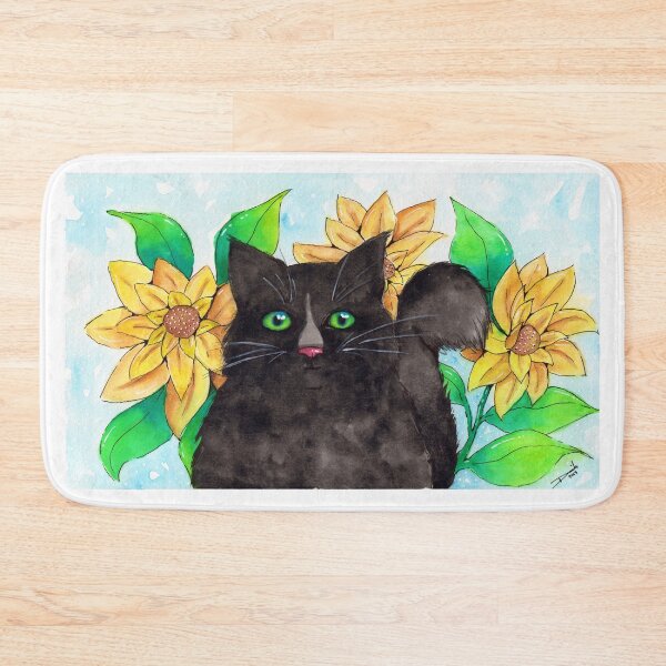 Item preview, Sunflower Cat designed and sold by Daniela Mejia.