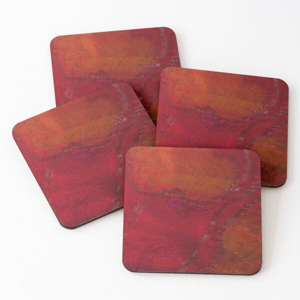 Item preview, Tormenta roja abstracta designed and sold by MelanieNad.