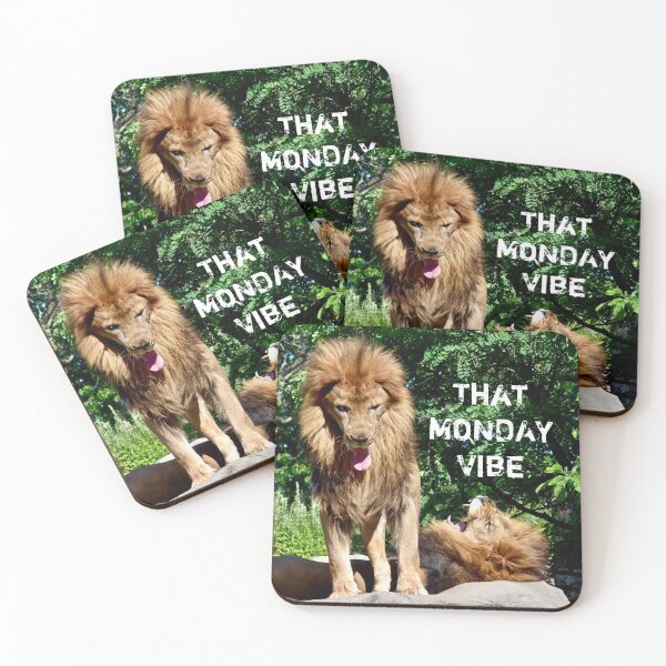 Item preview, That Monday Vibe with lions designed and sold by BBrightman.