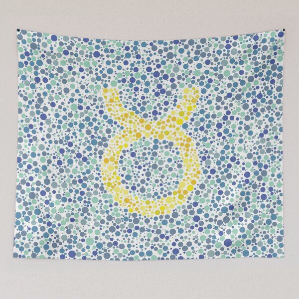 Item preview, Taurus Eye Test Zodiac Symbol designed and sold by Cornea-Designs.
