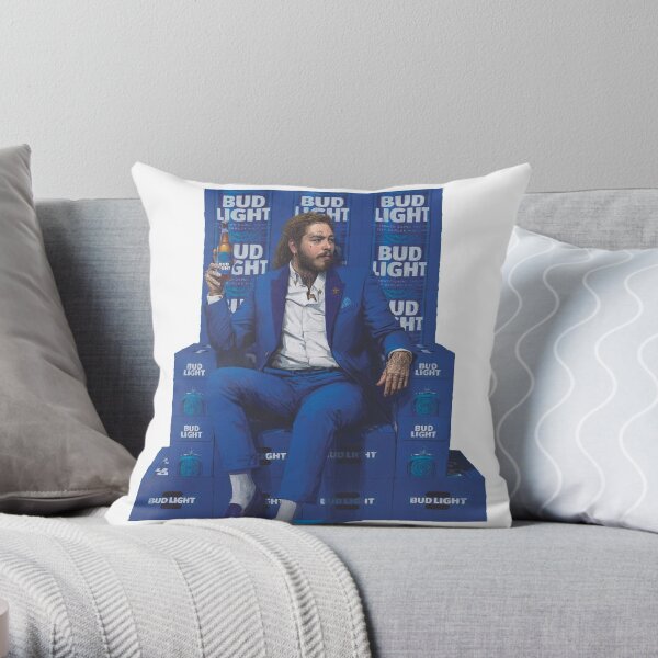 Bud Light Posty Throw Pillow