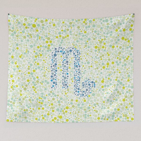Item preview, Scorpio Eye Test Zodiac Symbol designed and sold by Cornea-Designs.