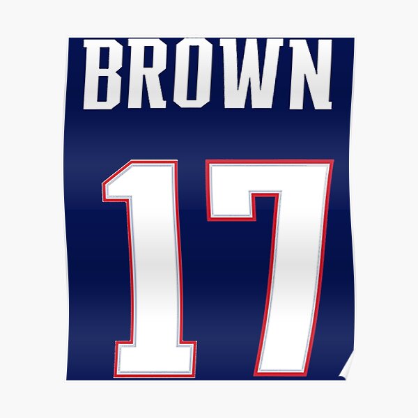 Antonio Brown Patriots Posters for Sale