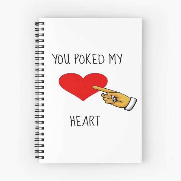 Item preview, You poked my heart designed and sold by chantelle bezant.