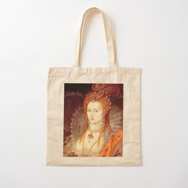 Elizabeth I Portrait Cotton Tote Bag
