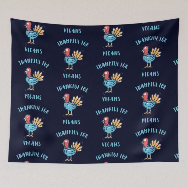 Item preview, Thankful For Vegans designed and sold by GreenSlate.