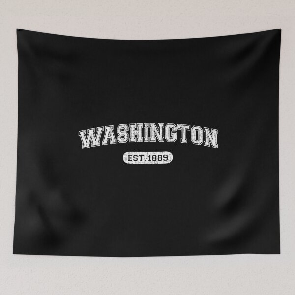 Item preview, Classic College-Style Washington 1889 Distressed University Font designed and sold by webdango.