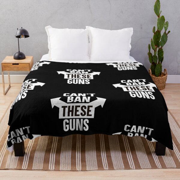 Item preview, Can't Ban These Guns, Funny, Gun Control, Second Amendment, Constitution, Gift, Rights, Guns, designed and sold by amilli.