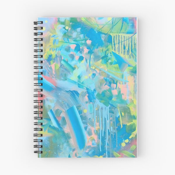 Item preview, "Spoiled Lillies"- Maximalist Brightly-Colored Abstract Painting designed and sold by Caroline Conlon.