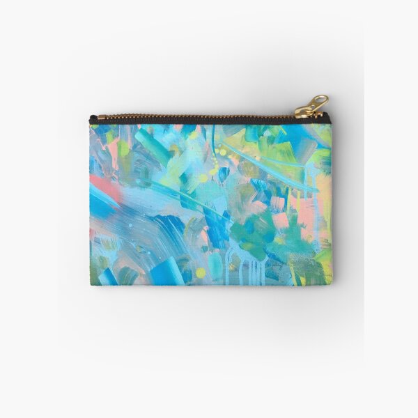 Item preview, "Spoiled Lillies"- Maximalist Brightly-Colored Abstract Painting designed and sold by Caroline Conlon.
