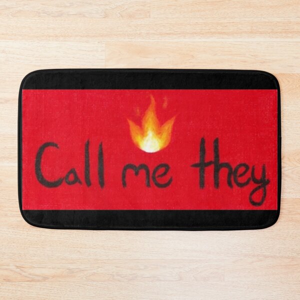 Item preview, Call me they (Fire) designed and sold by Dark Moon Art Studio.
