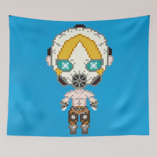 Item preview, Borderlands: Pixel art Psycho (Krieg) designed and sold by Jarrid Lawson.