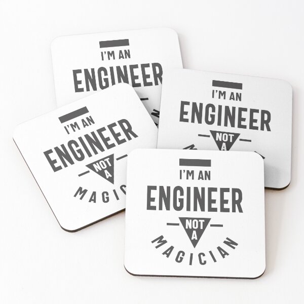 Item preview, I'm an Engineer, Not a Magician designed and sold by cidolopez.