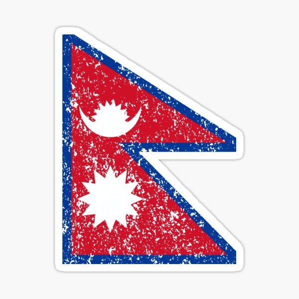 Nepal Flag Stickers for Sale | Redbubble