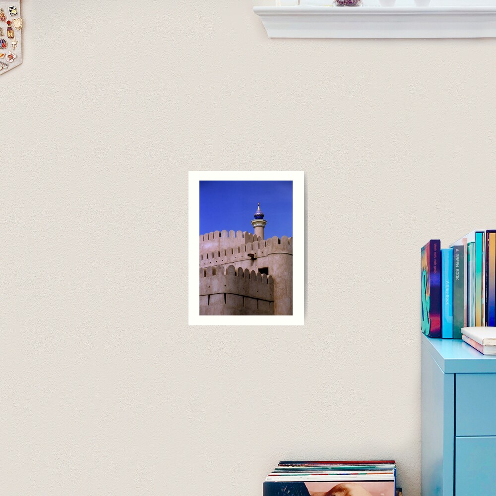Ramparts of Nizwa Art Print