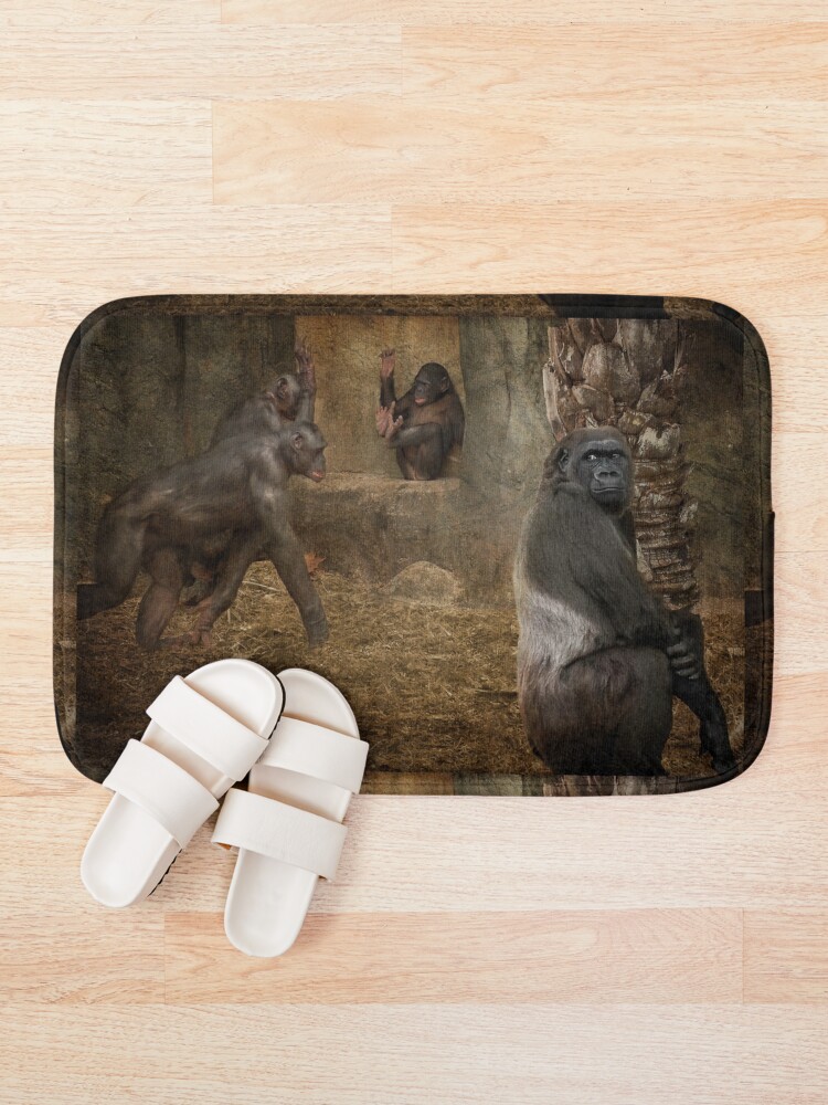 Thumbnail 1 of 6, Bath Mat, Watcher designed and sold by Kbytes.