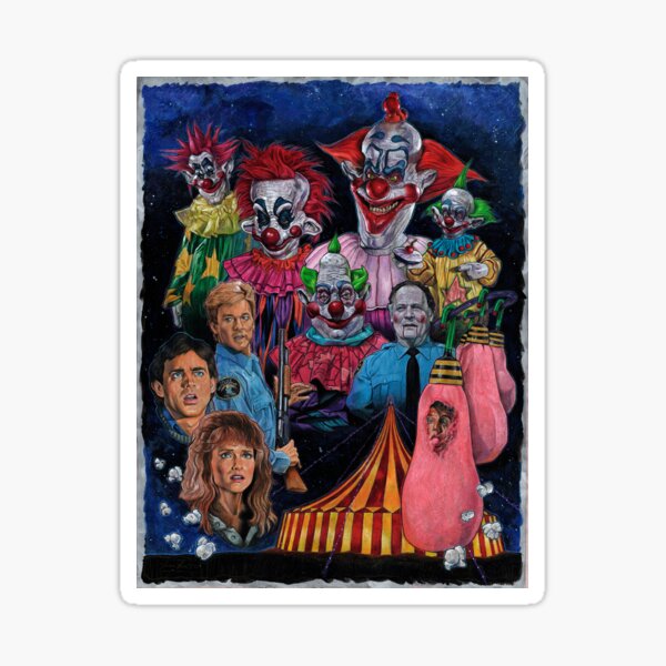 Killer Klowns from Outerspace Sticker