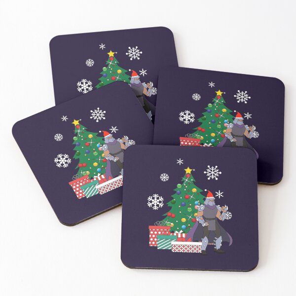 Item preview, Shredder Around The Christmas Tree TMNT designed and sold by Nova5.